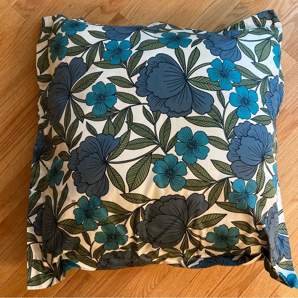 Floral Euro/Square Sham